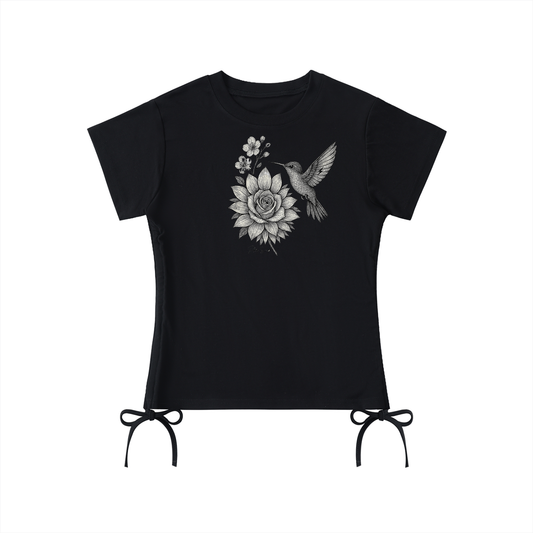 Pks Inner Bloom. Essential Drawstring T-Shirt