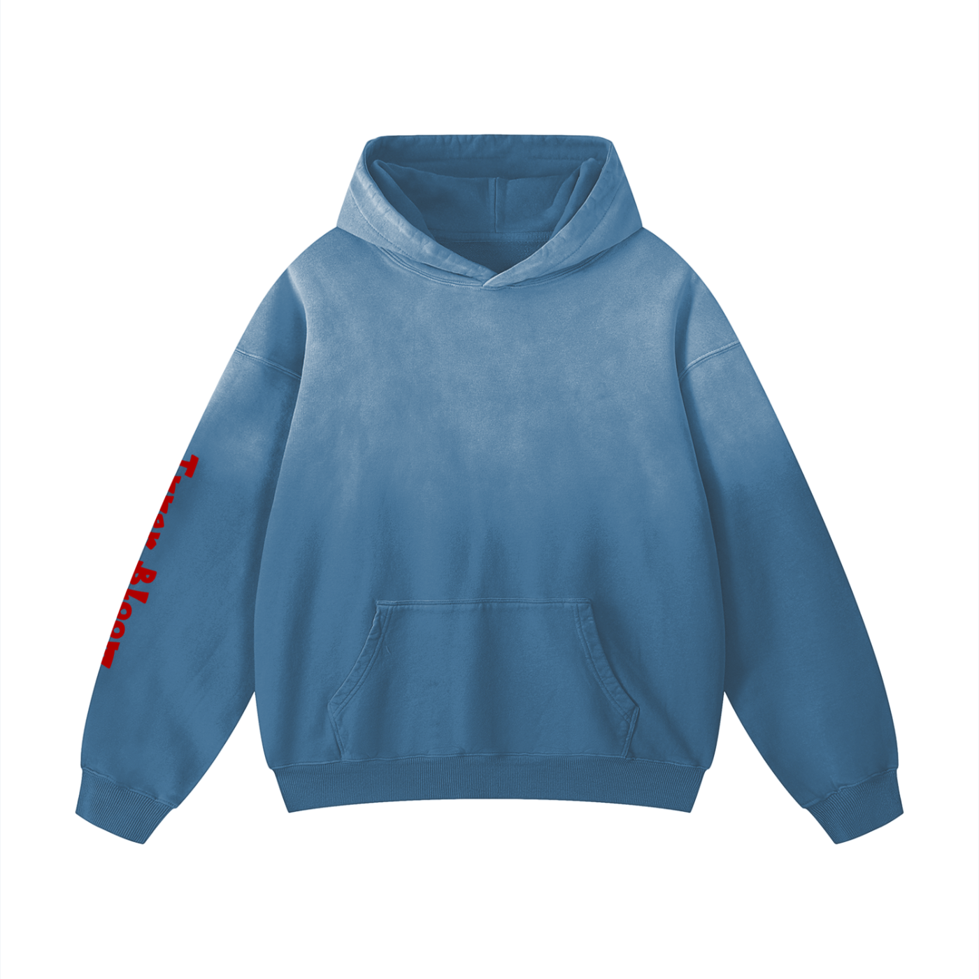 “Inner Bloom” Pks Heavyweight Sunfade Oversized Hoodie