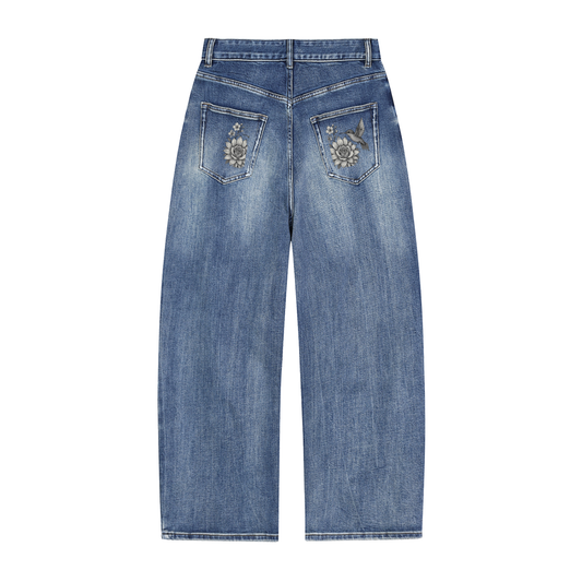Pks HummingBird Sun Fade Heavyweight Denim Jeans